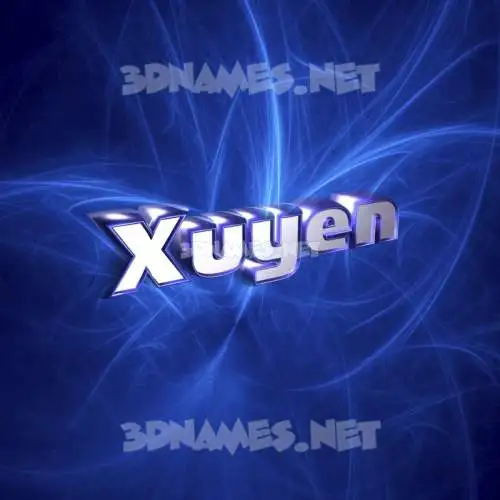 xuyen in Plasma style - 3D name wallpaper xuyen in Plasma style - 3D name wallpaper