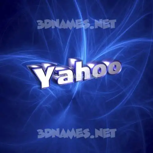 yahoo in Plasma style - 3D name wallpaper yahoo in Plasma style - 3D name wallpaper