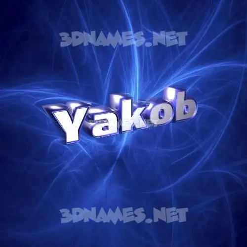yakob in Plasma style - 3D name wallpaper yakob in Plasma style - 3D name wallpaper