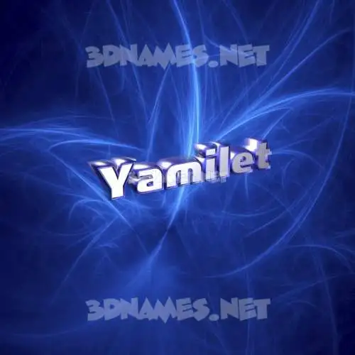 yamilet in Plasma style - 3D name wallpaper yamilet in Plasma style - 3D name wallpaper