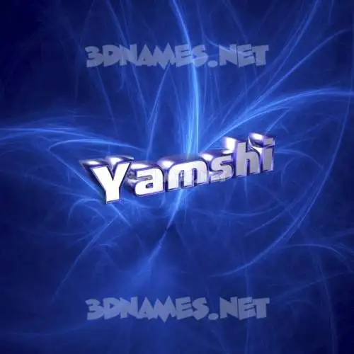 yamshi in Plasma style - 3D name wallpaper yamshi in Plasma style - 3D name wallpaper