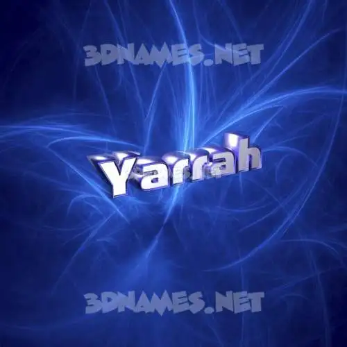 yarrah in Plasma style - 3D name wallpaper yarrah in Plasma style - 3D name wallpaper