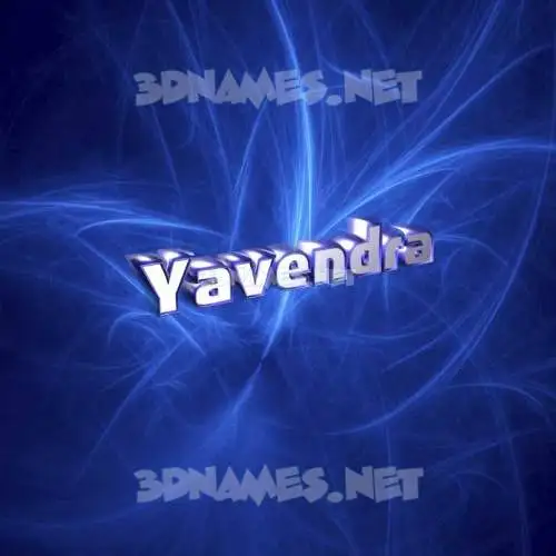 yavendra in Plasma style - 3D name wallpaper yavendra in Plasma style - 3D name wallpaper