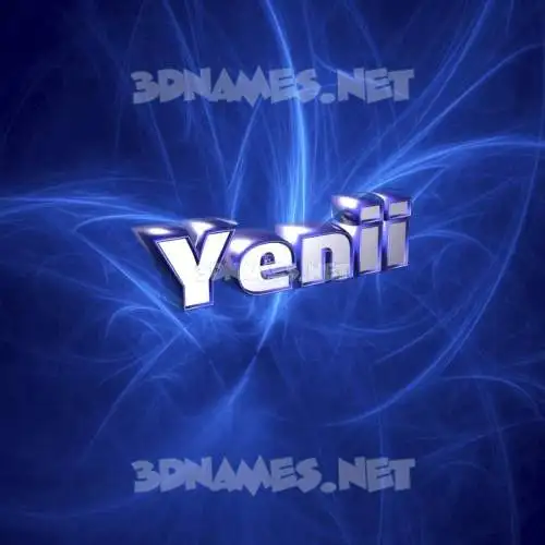 yenii in Plasma style - 3D name wallpaper yenii in Plasma style - 3D name wallpaper