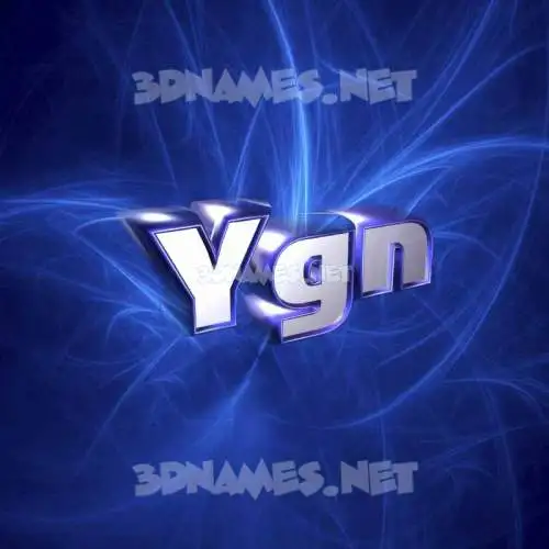 ygn in Plasma style - 3D name wallpaper ygn in Plasma style - 3D name wallpaper