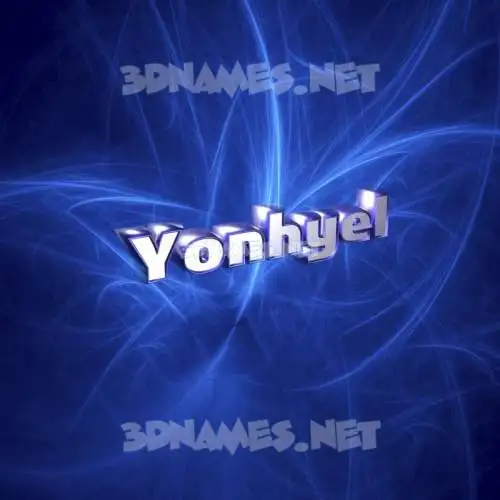 yonhyel in Plasma style - 3D name wallpaper yonhyel in Plasma style - 3D name wallpaper