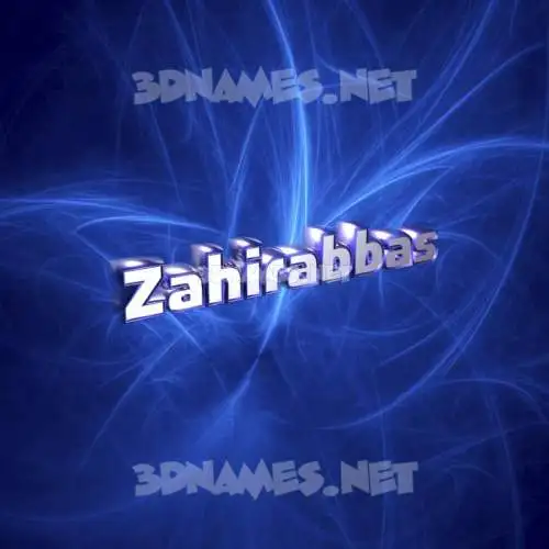 zahirabbas in Plasma style - 3D name wallpaper zahirabbas in Plasma style - 3D name wallpaper