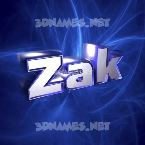 zak in Plasma style - 3D name wallpaper zak in Plasma style - 3D name wallpaper