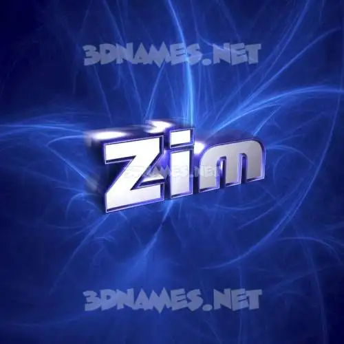 zim in Plasma style - 3D name wallpaper zim in Plasma style - 3D name wallpaper