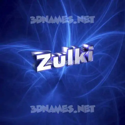 zulki in Plasma style - 3D name wallpaper zulki in Plasma style - 3D name wallpaper