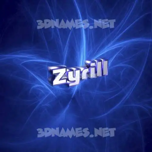 zyrill in Plasma style - 3D name wallpaper zyrill in Plasma style - 3D name wallpaper