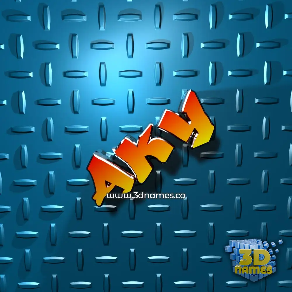 aky in Grid Style style - 3D name wallpaper aky in Grid Style style - 3D name wallpaper