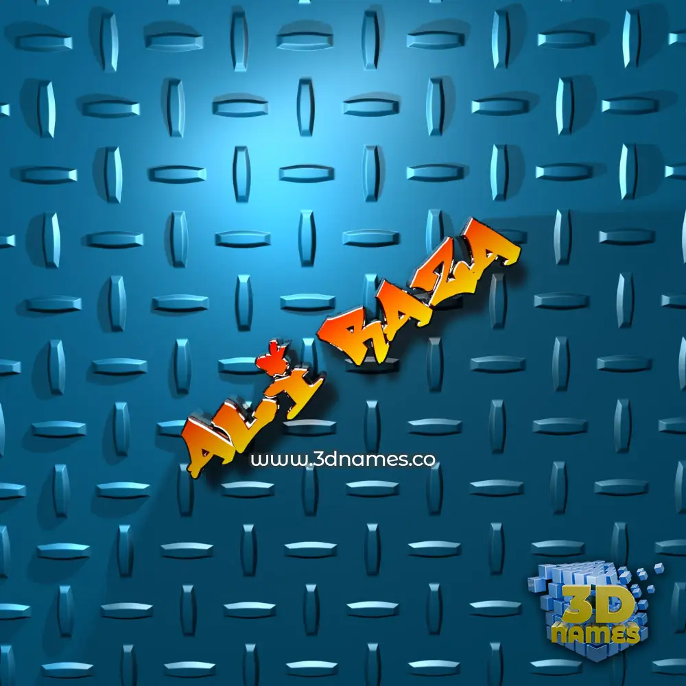 ali raza in Grid Style style - 3D name wallpaper ali raza in Grid Style style - 3D name wallpaper