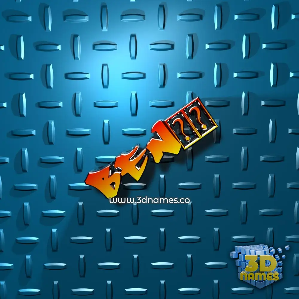 ben10 in Grid Style style - 3D name wallpaper ben10 in Grid Style style - 3D name wallpaper