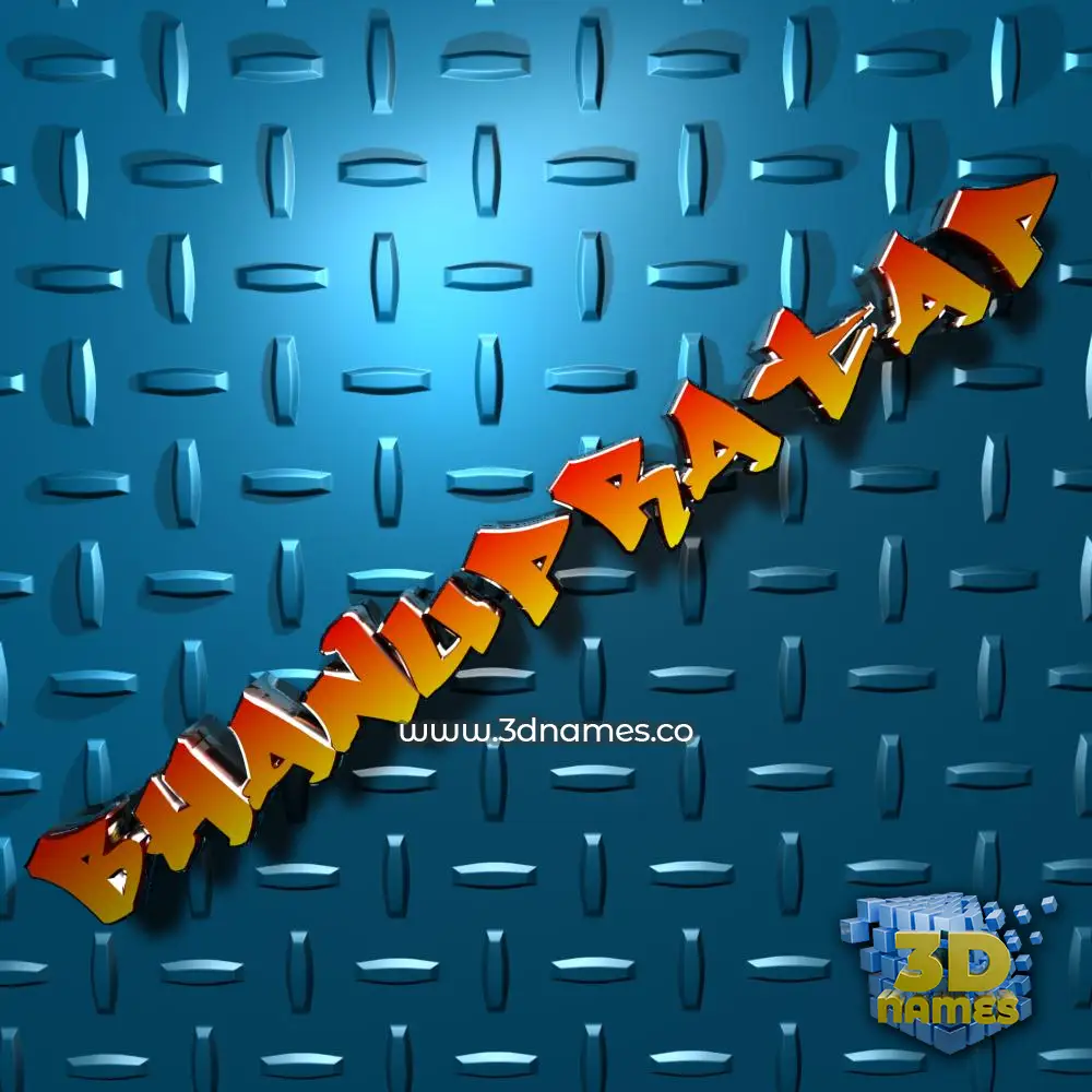 bhanupratap in Grid Style style - 3D name wallpaper