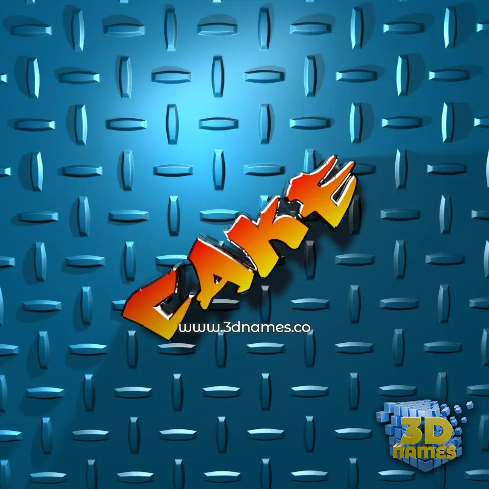 cake in Grid Style style - 3D name wallpaper cake in Grid Style style - 3D name wallpaper