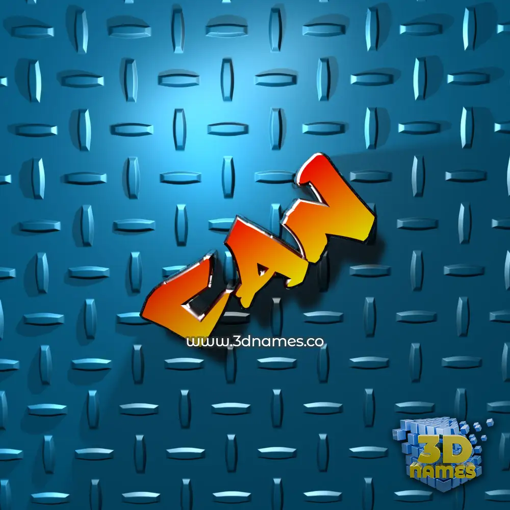 can in Grid Style style - 3D name wallpaper can in Grid Style style - 3D name wallpaper