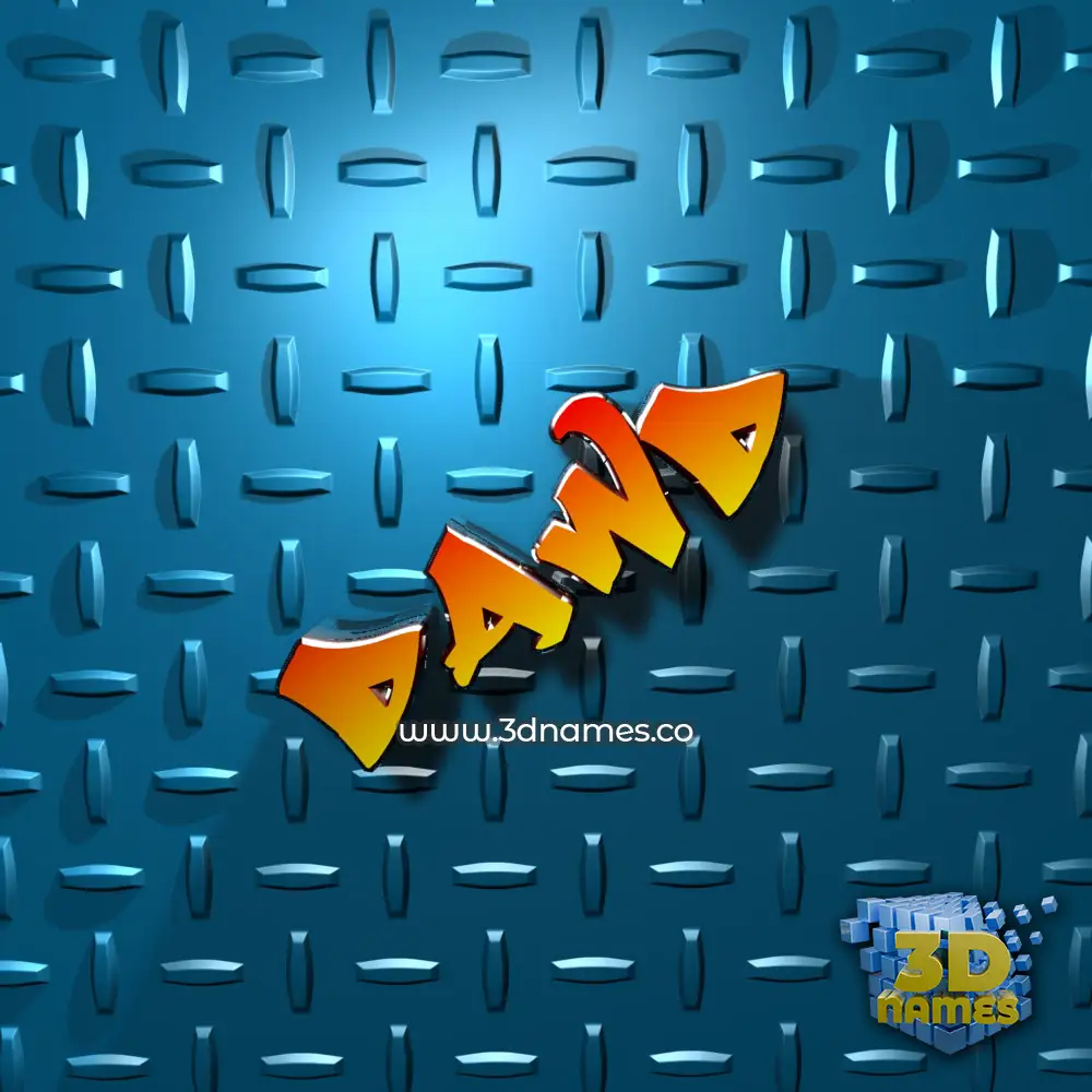 dawd in Grid Style style - 3D name wallpaper dawd in Grid Style style - 3D name wallpaper