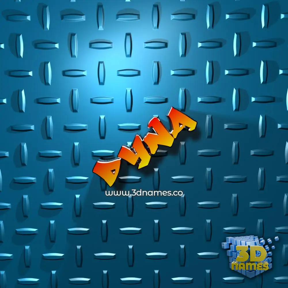 dyna in Grid Style style - 3D name wallpaper dyna in Grid Style style - 3D name wallpaper