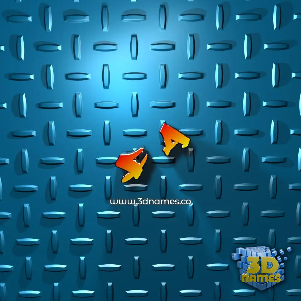 f a in Grid Style style - 3D name wallpaper f a in Grid Style style - 3D name wallpaper