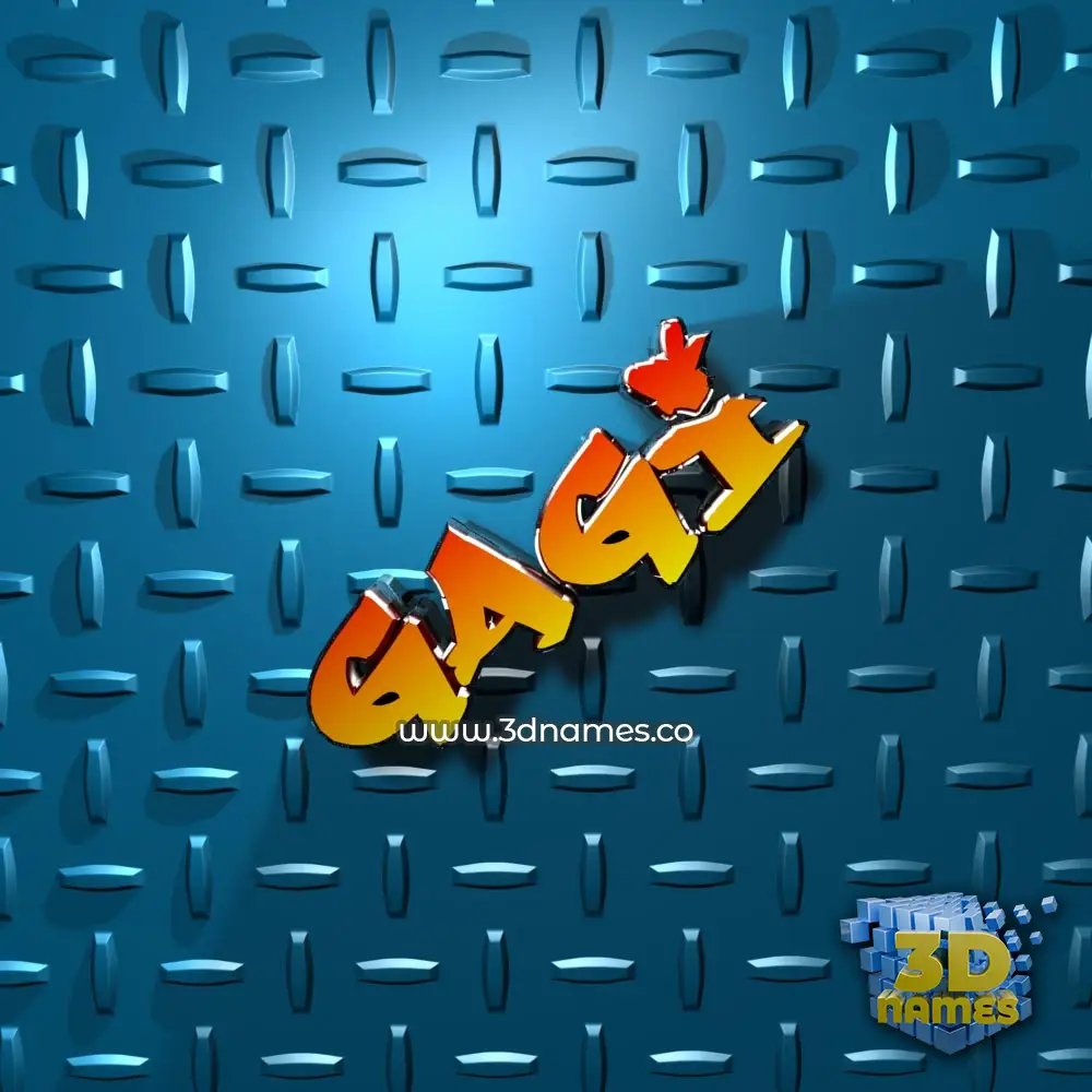 gagi in Grid Style style - 3D name wallpaper gagi in Grid Style style - 3D name wallpaper