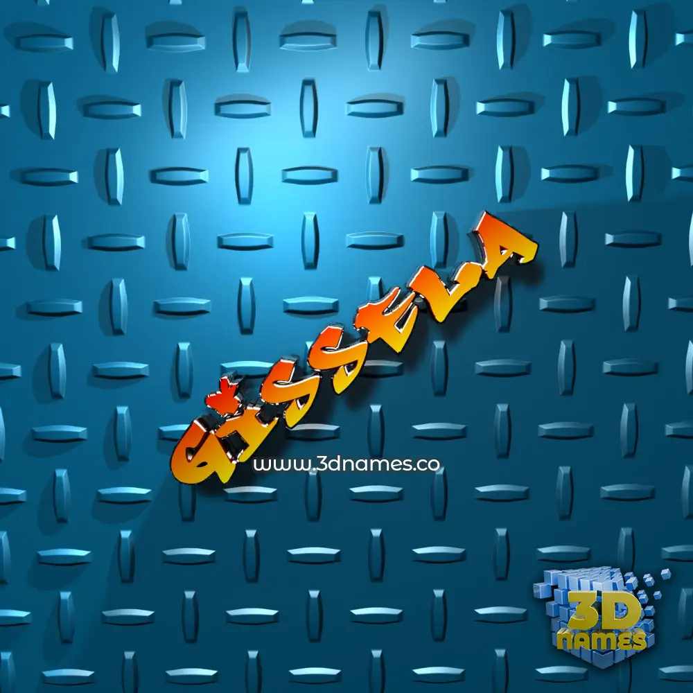 gissela in Grid Style style - 3D name wallpaper gissela in Grid Style style - 3D name wallpaper