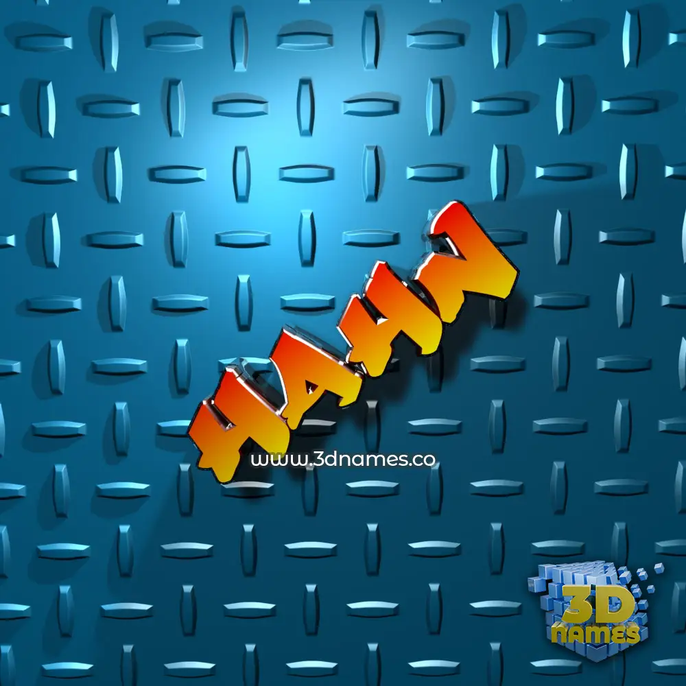 hahn in Grid Style style - 3D name wallpaper hahn in Grid Style style - 3D name wallpaper