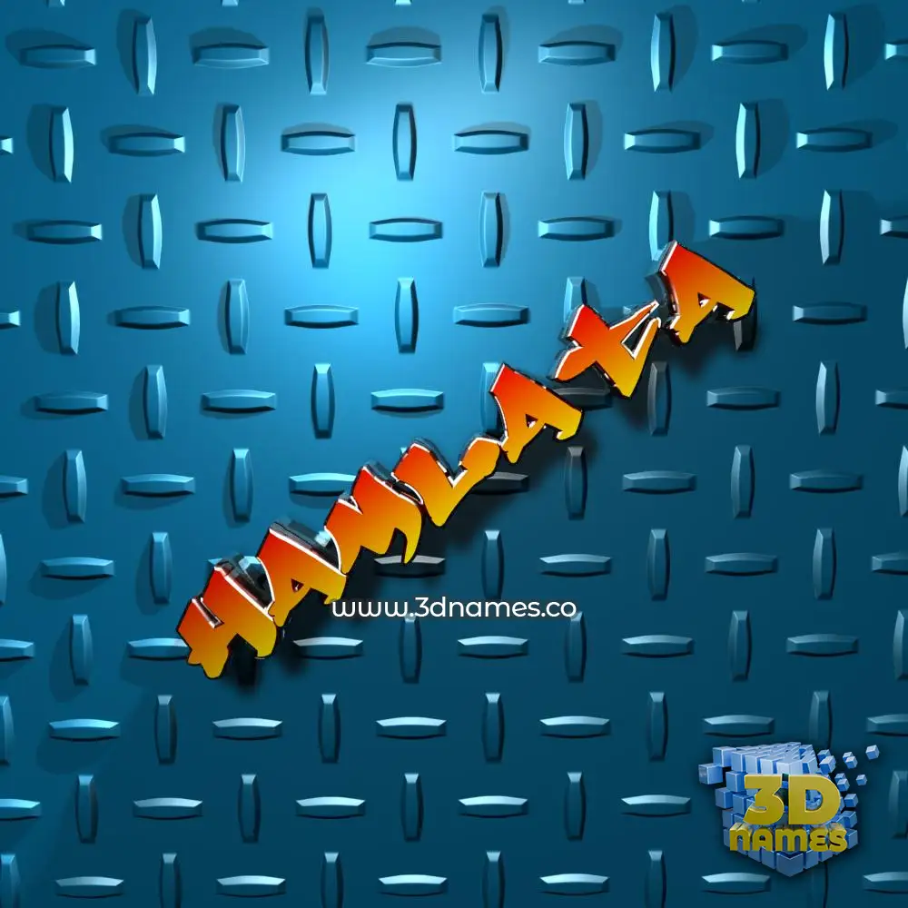 hamlata in Grid Style style - 3D name wallpaper hamlata in Grid Style style - 3D name wallpaper