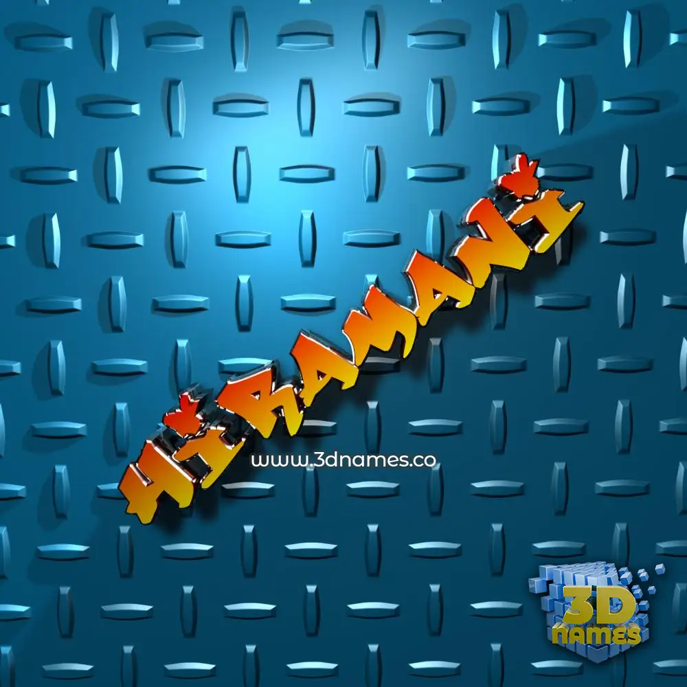 hiramani in Grid Style style - 3D name wallpaper hiramani in Grid Style style - 3D name wallpaper