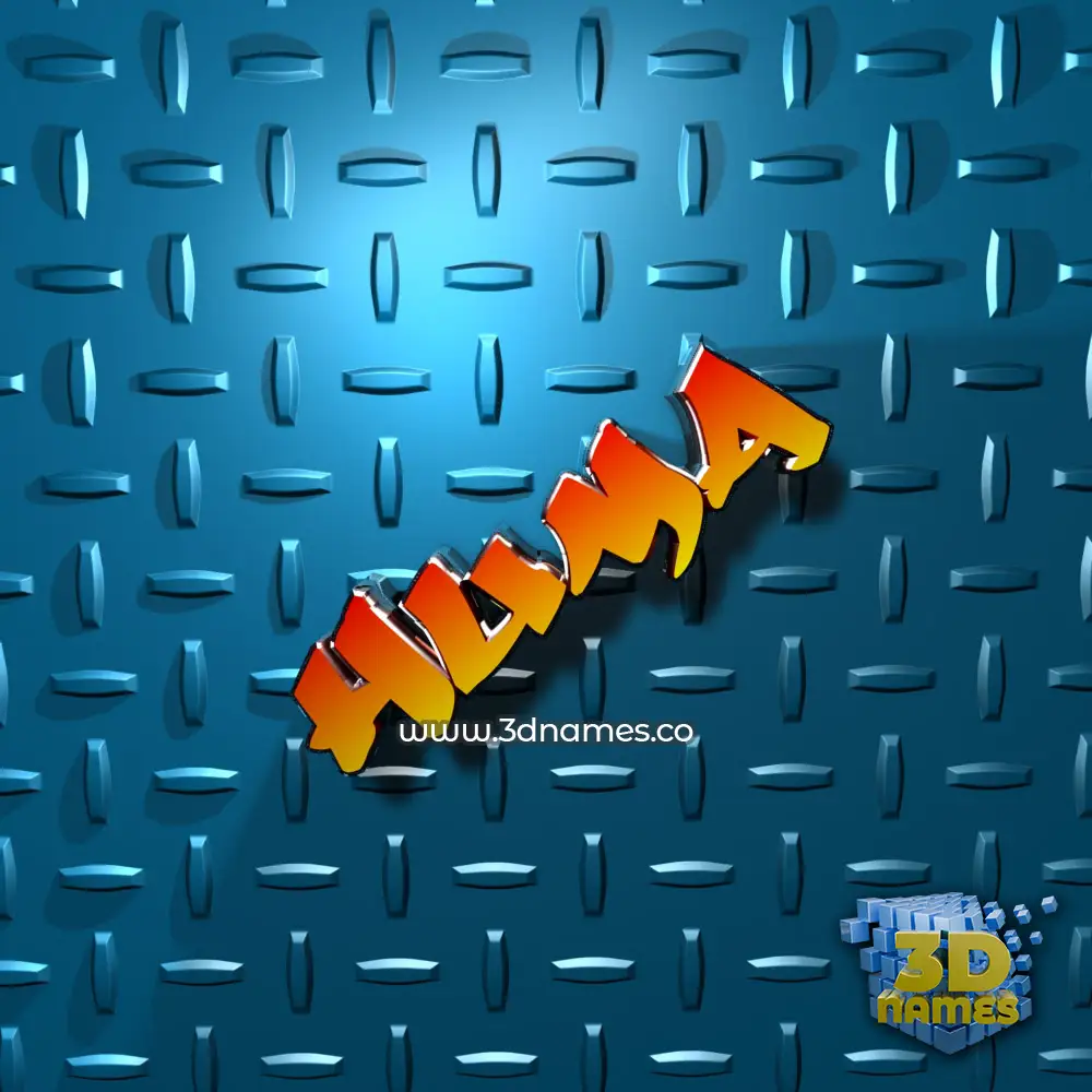 huma in Grid Style style - 3D name wallpaper huma in Grid Style style - 3D name wallpaper