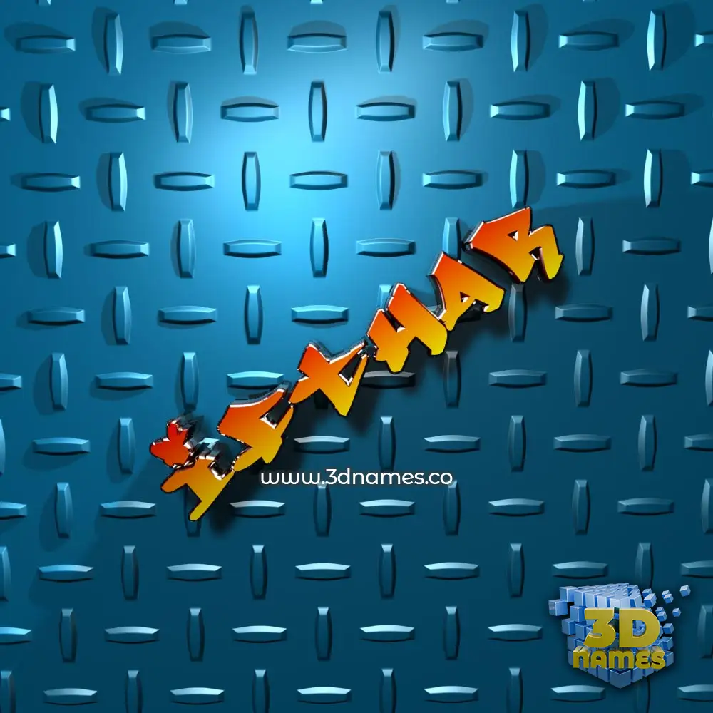ifthar in Grid Style style - 3D name wallpaper