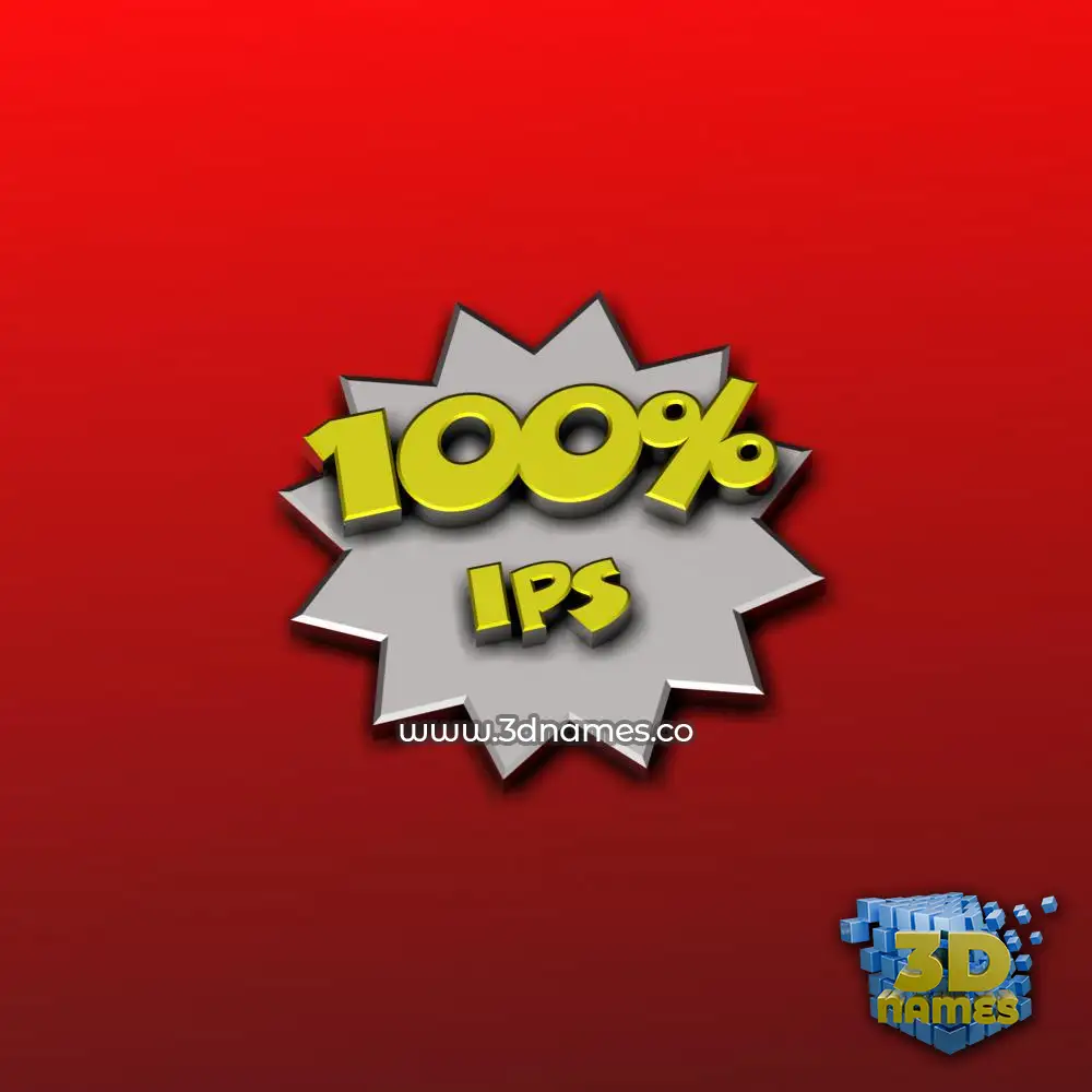 ips in Grid Style style - 3D name wallpaper ips in Grid Style style - 3D name wallpaper