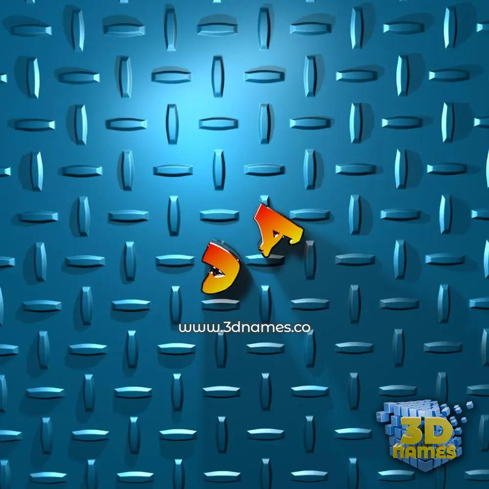 j a in Grid Style style - 3D name wallpaper