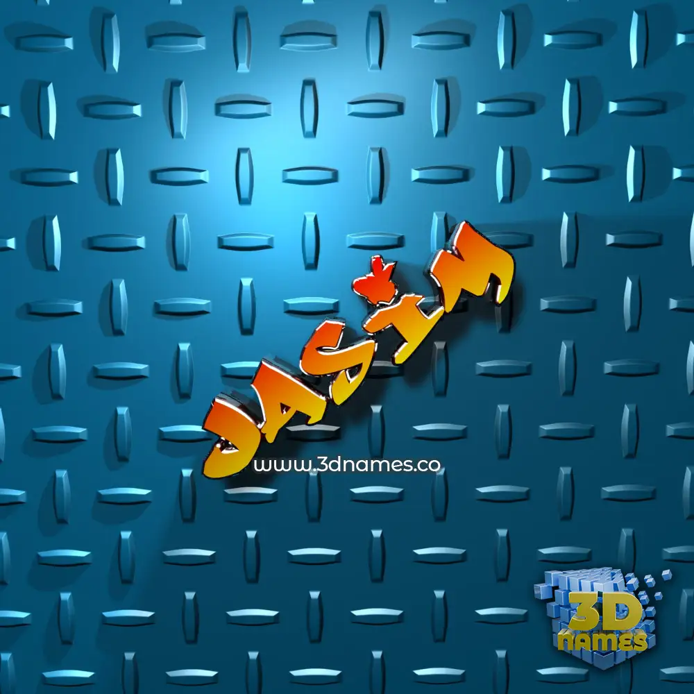 jasim in Grid Style style - 3D name wallpaper