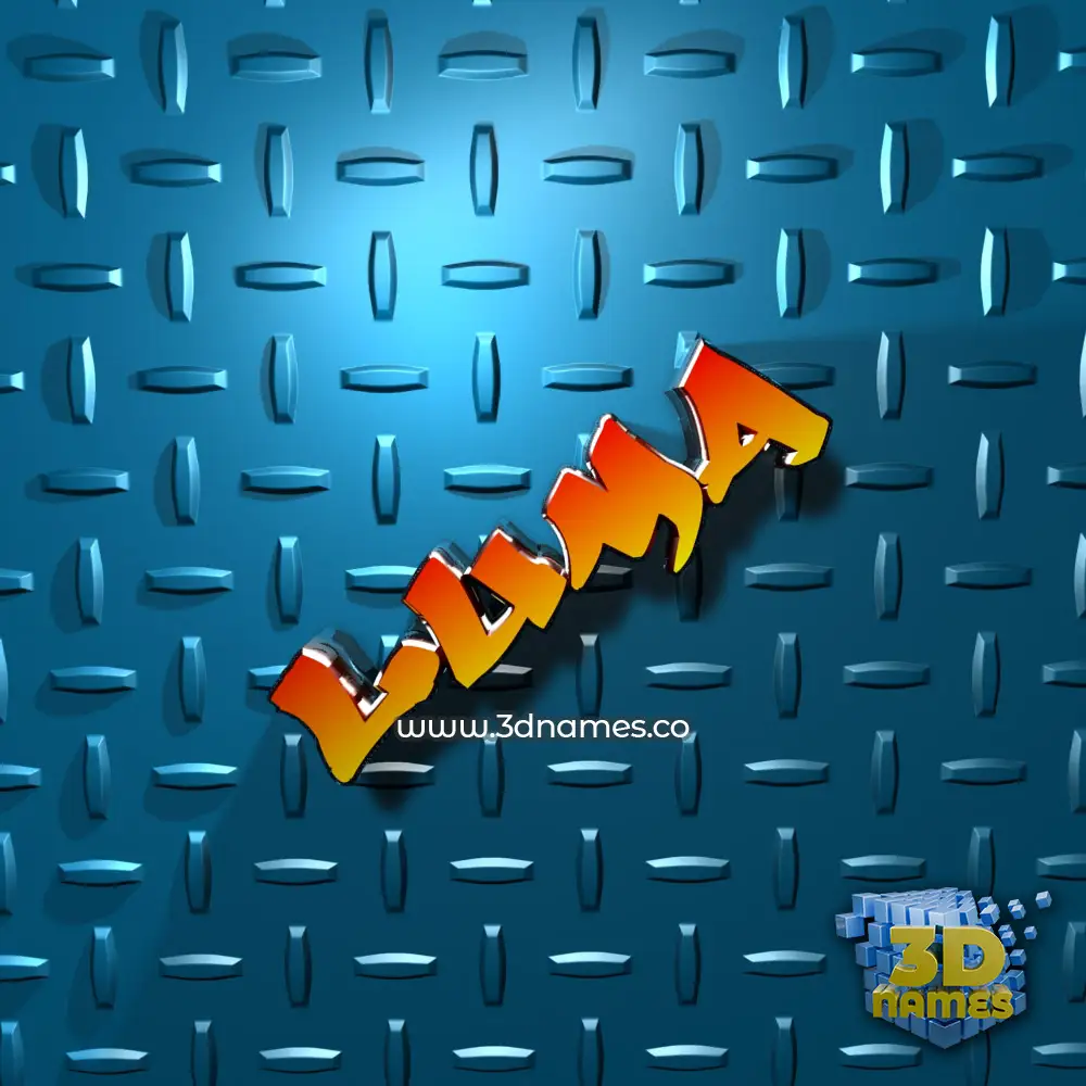 luma in Grid Style style - 3D name wallpaper luma in Grid Style style - 3D name wallpaper