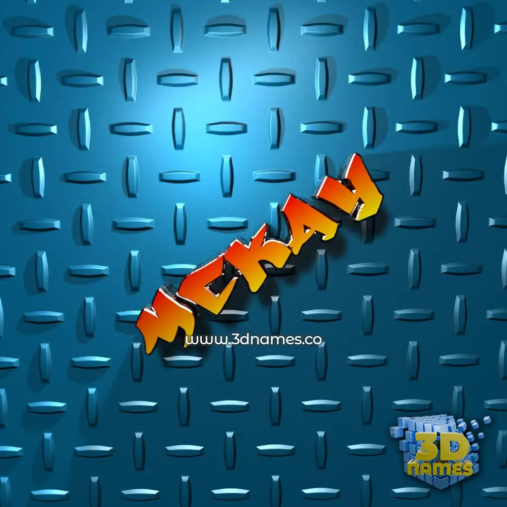 mckay in Grid Style style - 3D name wallpaper