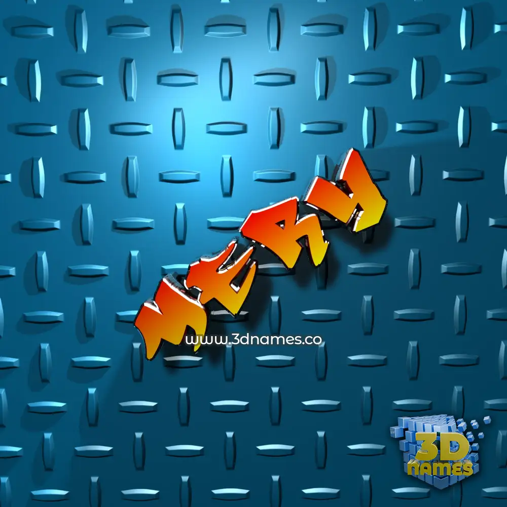 mery in Grid Style style - 3D name wallpaper mery in Grid Style style - 3D name wallpaper