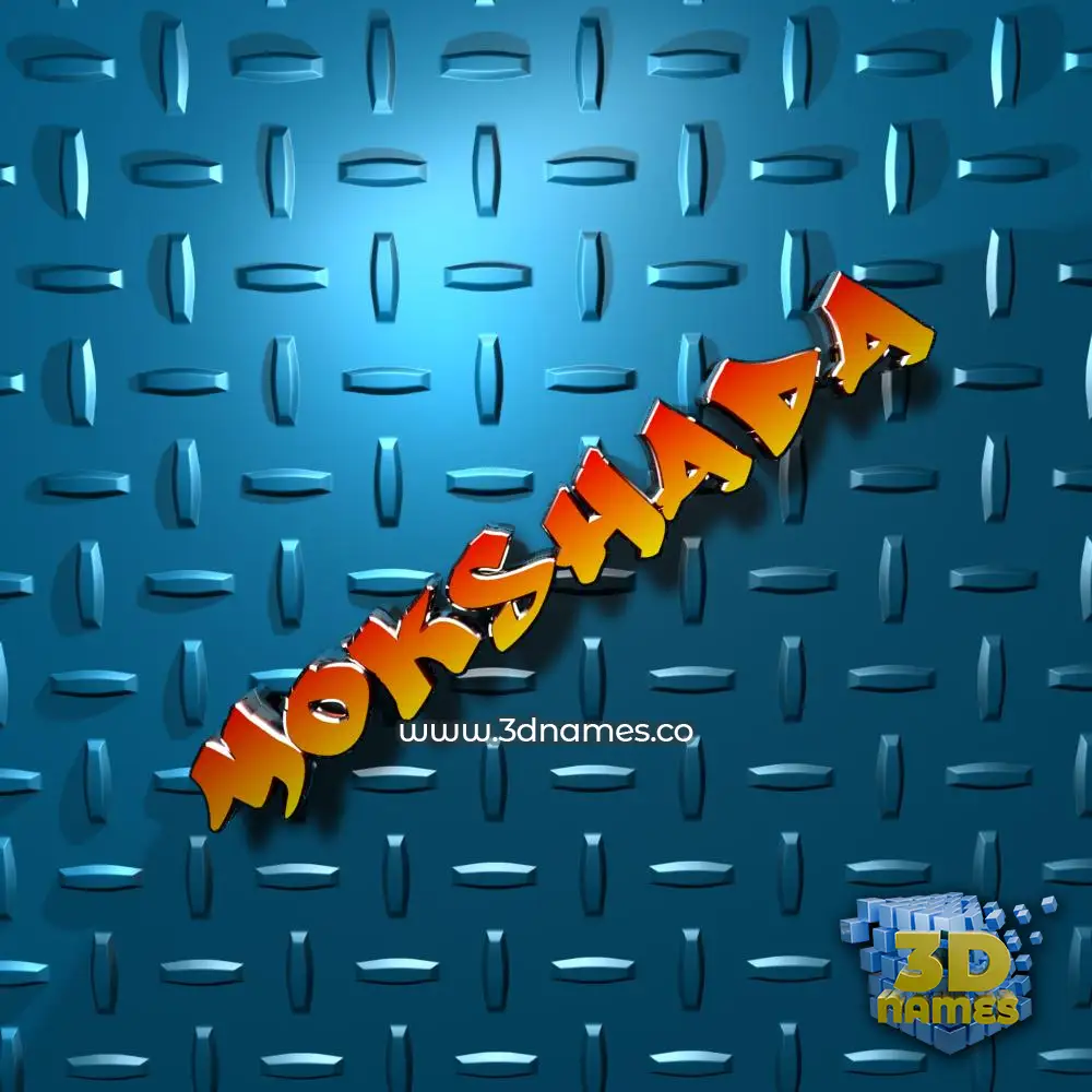 mokshada in Grid Style style - 3D name wallpaper mokshada in Grid Style style - 3D name wallpaper
