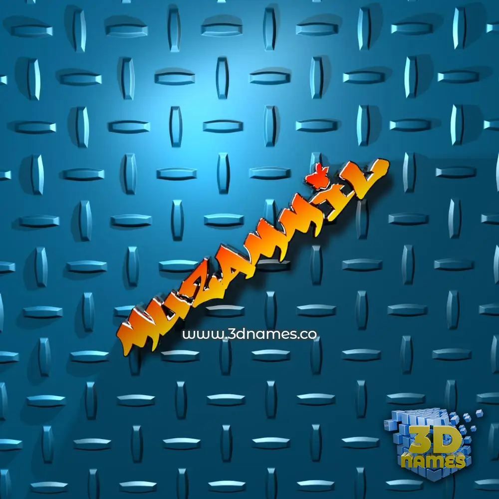 muzammil in Grid Style style - 3D name wallpaper muzammil in Grid Style style - 3D name wallpaper