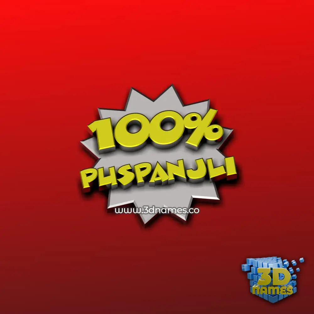 puspanjli in Grid Style style - 3D name wallpaper