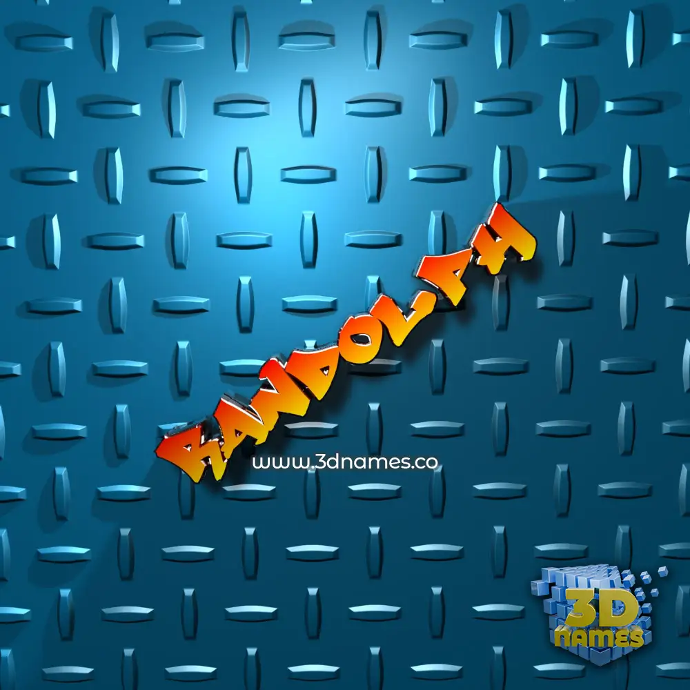 randolph in Grid Style style - 3D name wallpaper randolph in Grid Style style - 3D name wallpaper