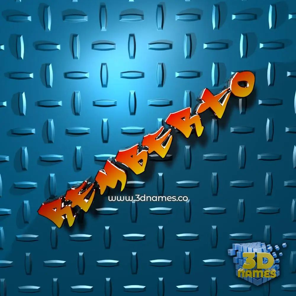 remberto in Grid Style style - 3D name wallpaper remberto in Grid Style style - 3D name wallpaper