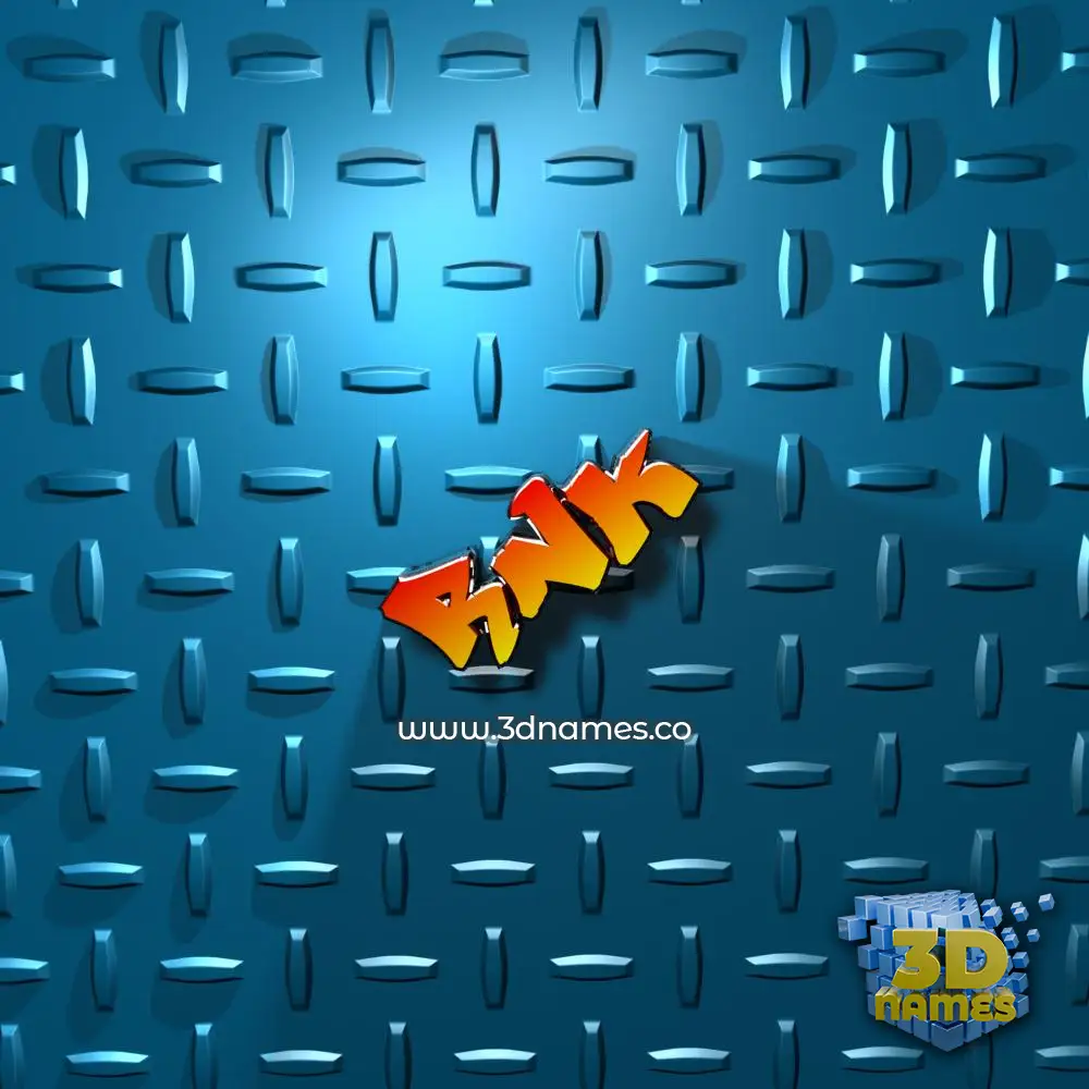 rnk in Grid Style style - 3D name wallpaper rnk in Grid Style style - 3D name wallpaper