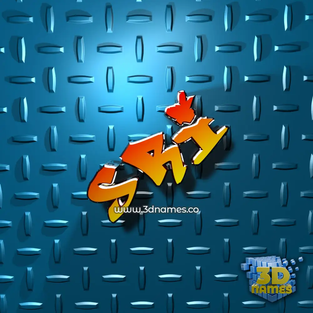 sri in Grid Style style - 3D name wallpaper