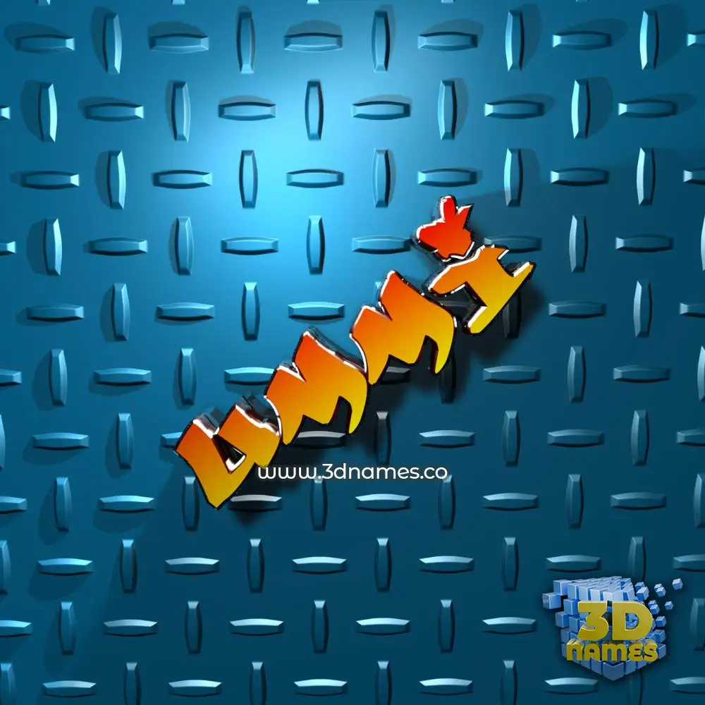 ummi in Grid Style style - 3D name wallpaper