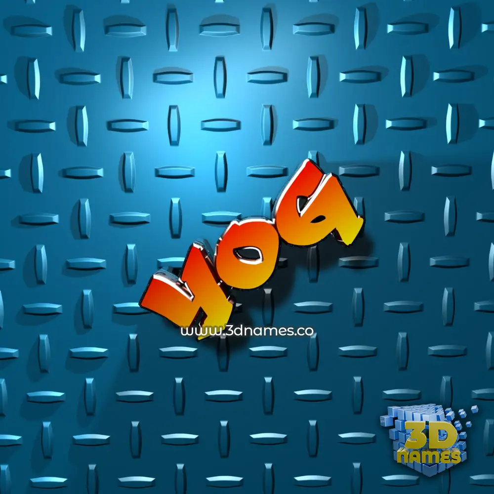 yog in Grid Style style - 3D name wallpaper yog in Grid Style style - 3D name wallpaper