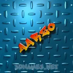 aarzo in Grid Style style - 3D name wallpaper