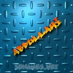 abdullahi in Grid Style style - 3D name wallpaper