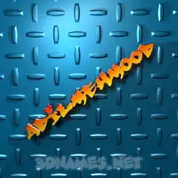adilmehmood in Grid Style style - 3D name wallpaper