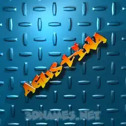 agustina in Grid Style style - 3D name wallpaper